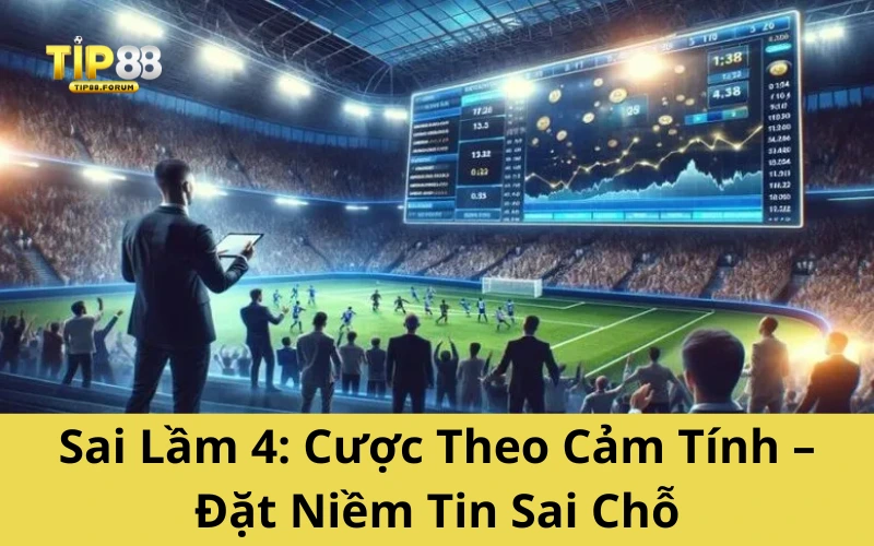 Sai Lầm 4: Cược Theo Cảm Tính – Đặt Niềm Tin Sai Chỗ