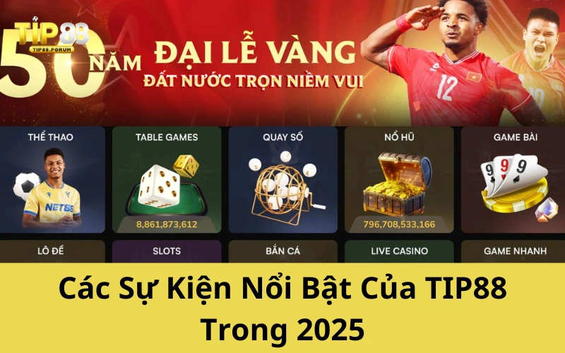 Các Sự Kiện Nổi Bật Của TIP88 Trong 2025