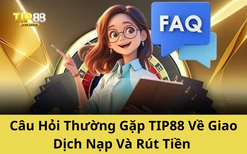 Câu Hỏi Thường Gặp TIP88 Về Giao Dịch Nạp Và Rút Tiền