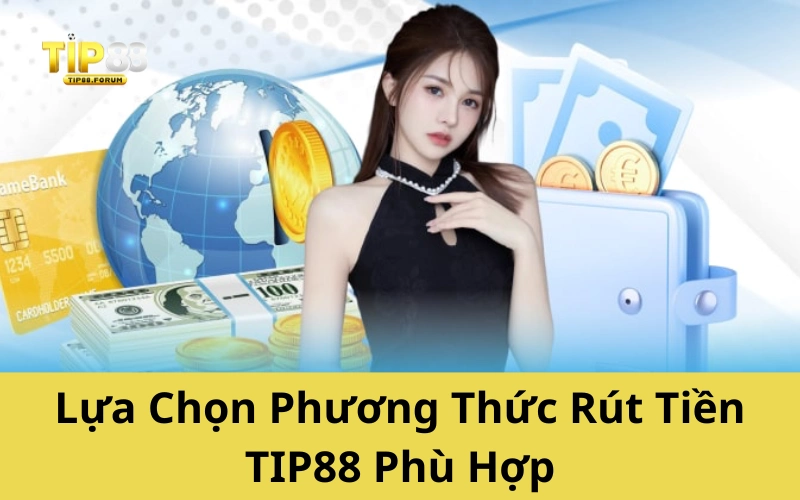 Lựa Chọn Phương Thức Rút Tiền TIP88 Phù Hợp